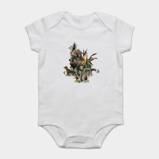 German Wirehaired Pointer Baby Bodysuit